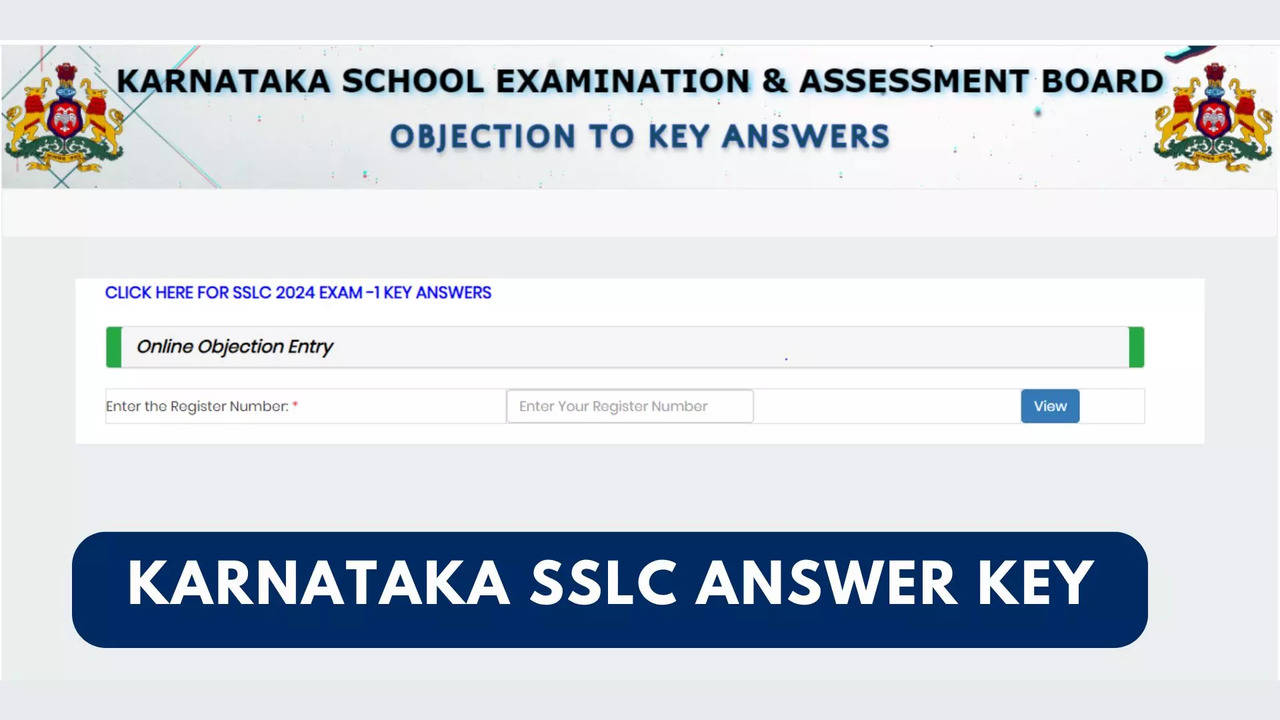 Karnataka SSLC Answer Key 2024 Out at kseeb.karnataka.gov.in, How to Raise Objections