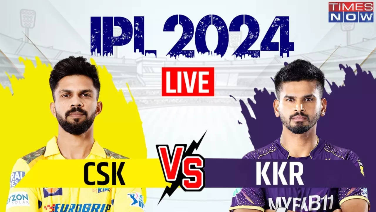 CSK vs KKR IPL Live Cricket Score Ruturajs Unbeaten 67 Helps CSK Hand KKR First Defeat Of Season