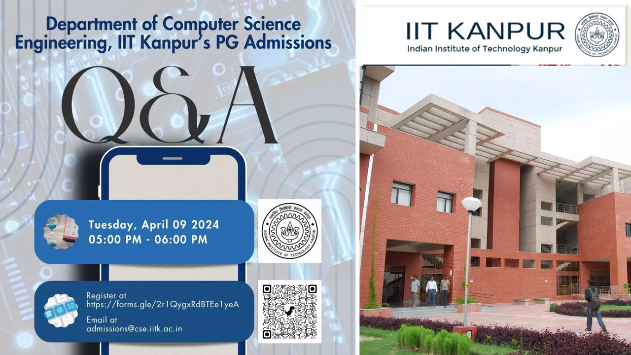 IIT Kanpur to host Information cum Q&A session for PG admission