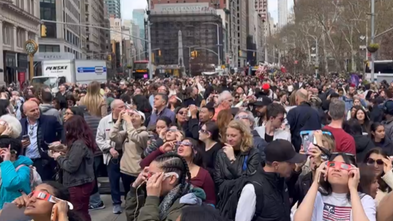 Eclipse in New York