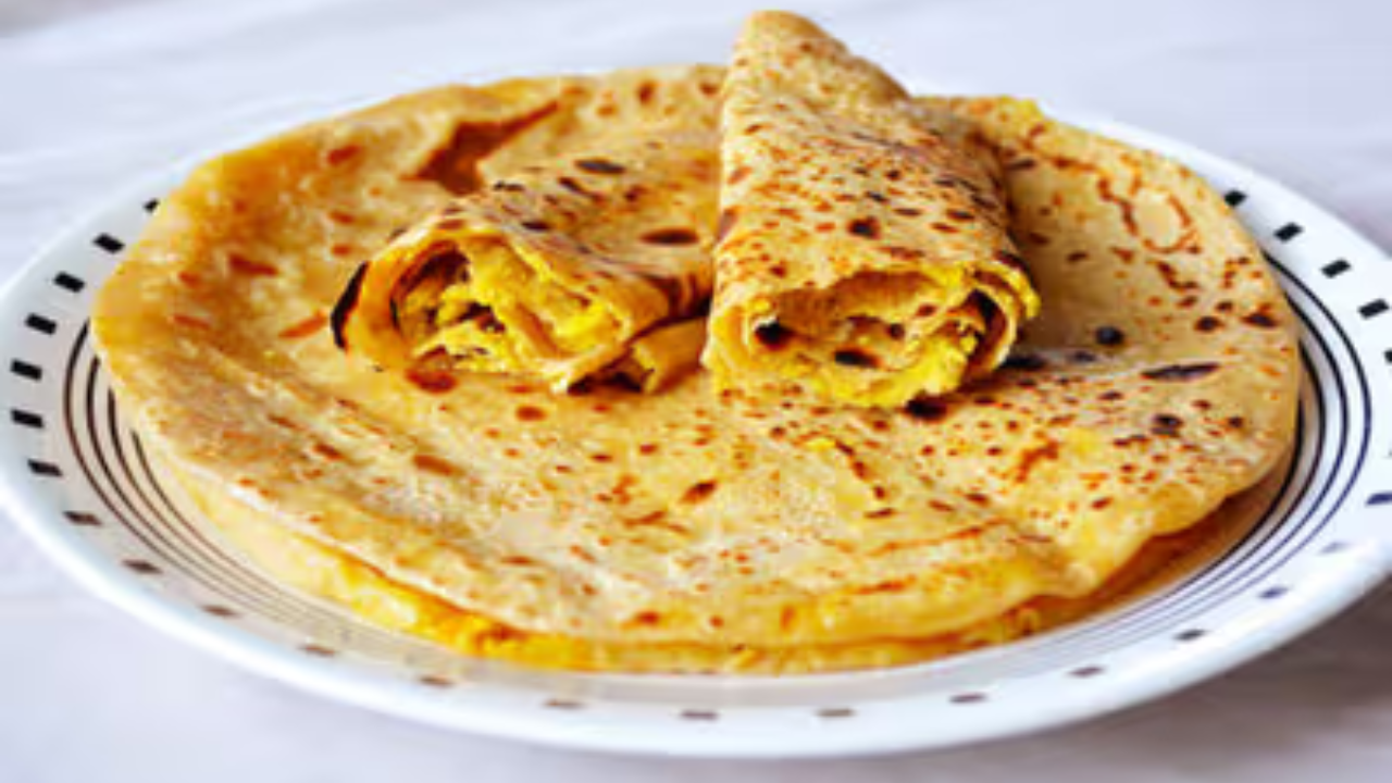 easy and healthy festive Maharashtrian sweet dish pumpkin puran poli recipe