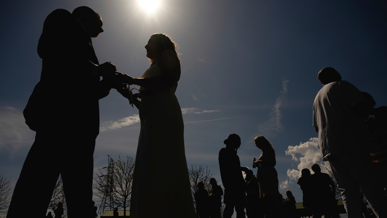 eclipse wedding