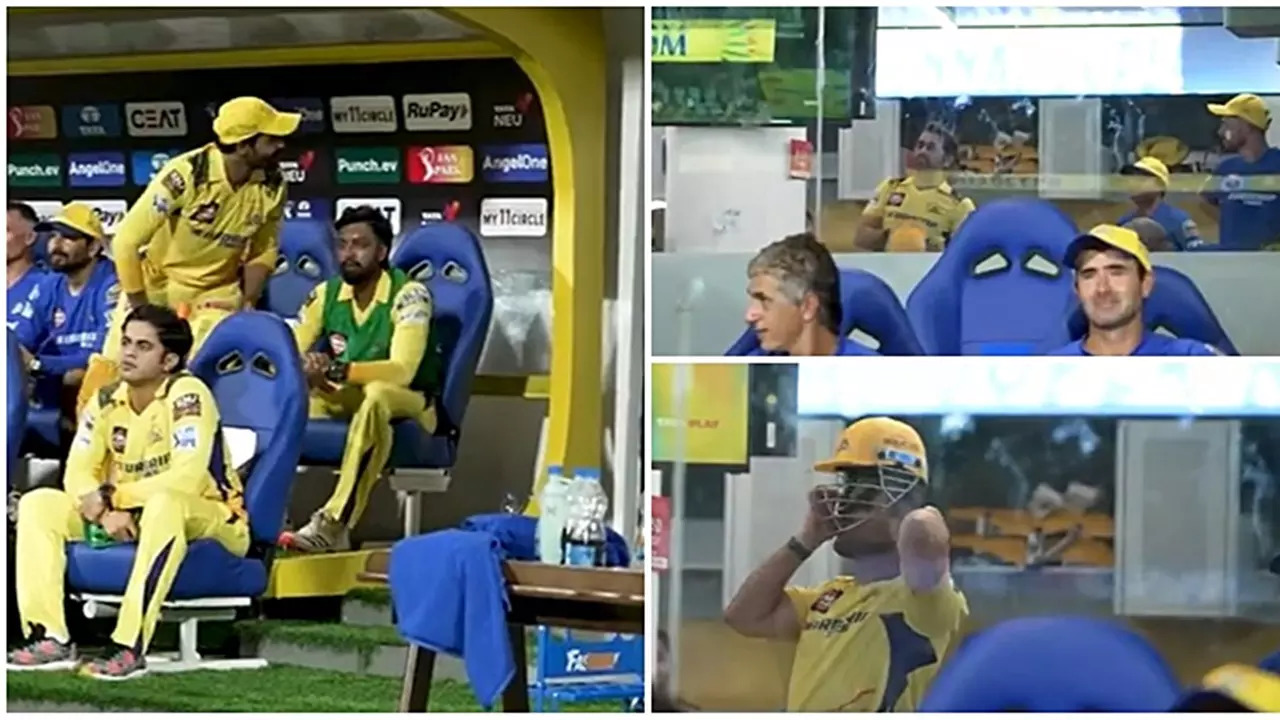 How MS Dhoni Played With The Minds Of Chepauk Crowd During CSK vs KKR