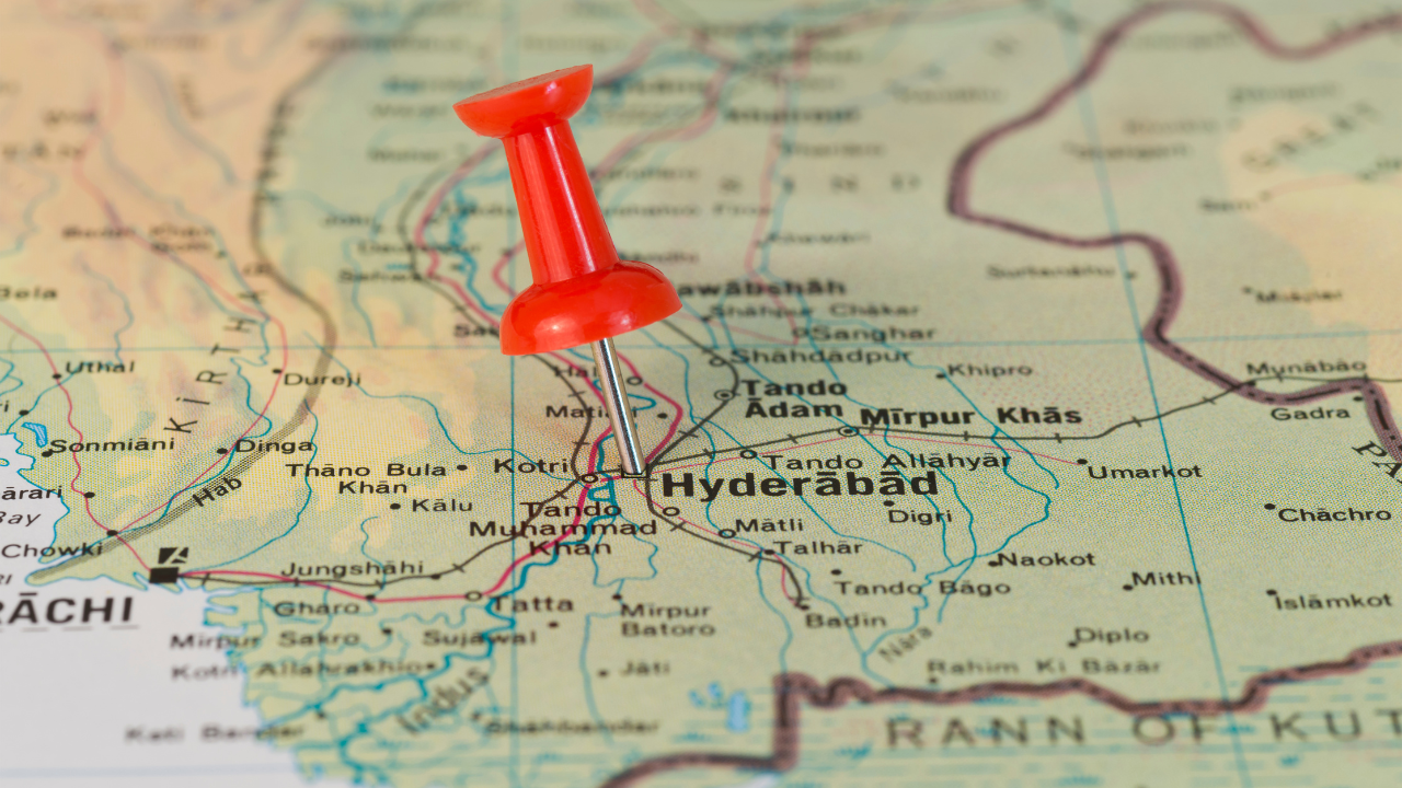 Hyderabad  city map