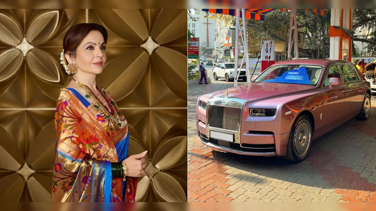 Photos of a Rolls-Royce Phantom VIII EWB with 'NMA' initials are going viral on social media and internet claims the car belongs to Nita Ambani.