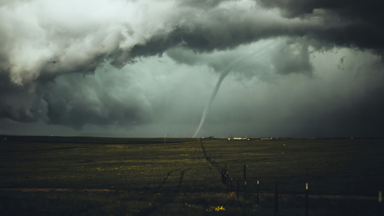 Tornado warnings were issued in the US on Wednesday