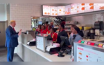 Trump Orders 30 Milkshakes At Chick-Fil-A Supporters Hail Peoples President  VIDEO