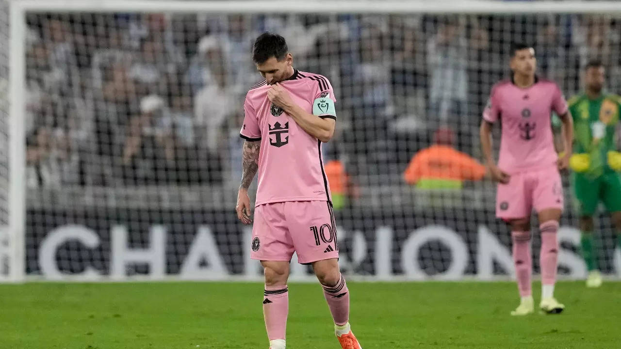 Monterrey Eliminate Lionel Messi and Inter Miami From Champions Cup  Quarter-finals After Securing 5-2 Aggregate Win | Football News - Times Now