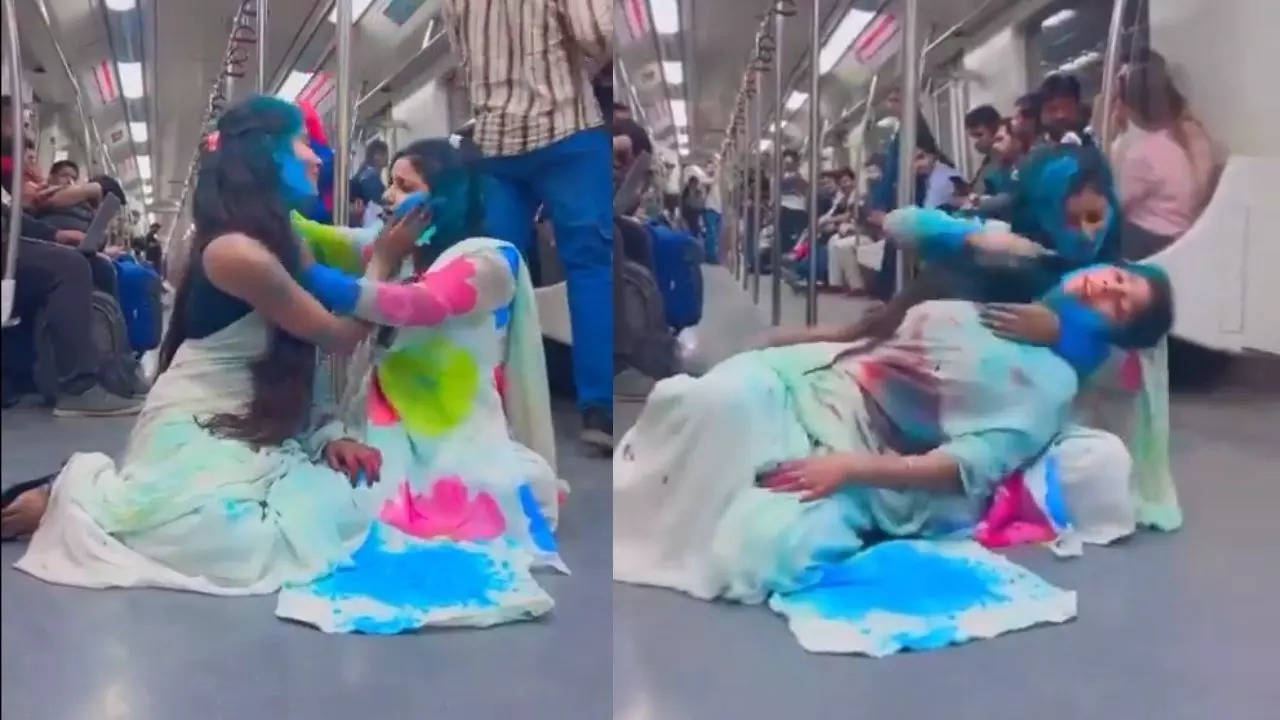 Delhi Metro Viral Video