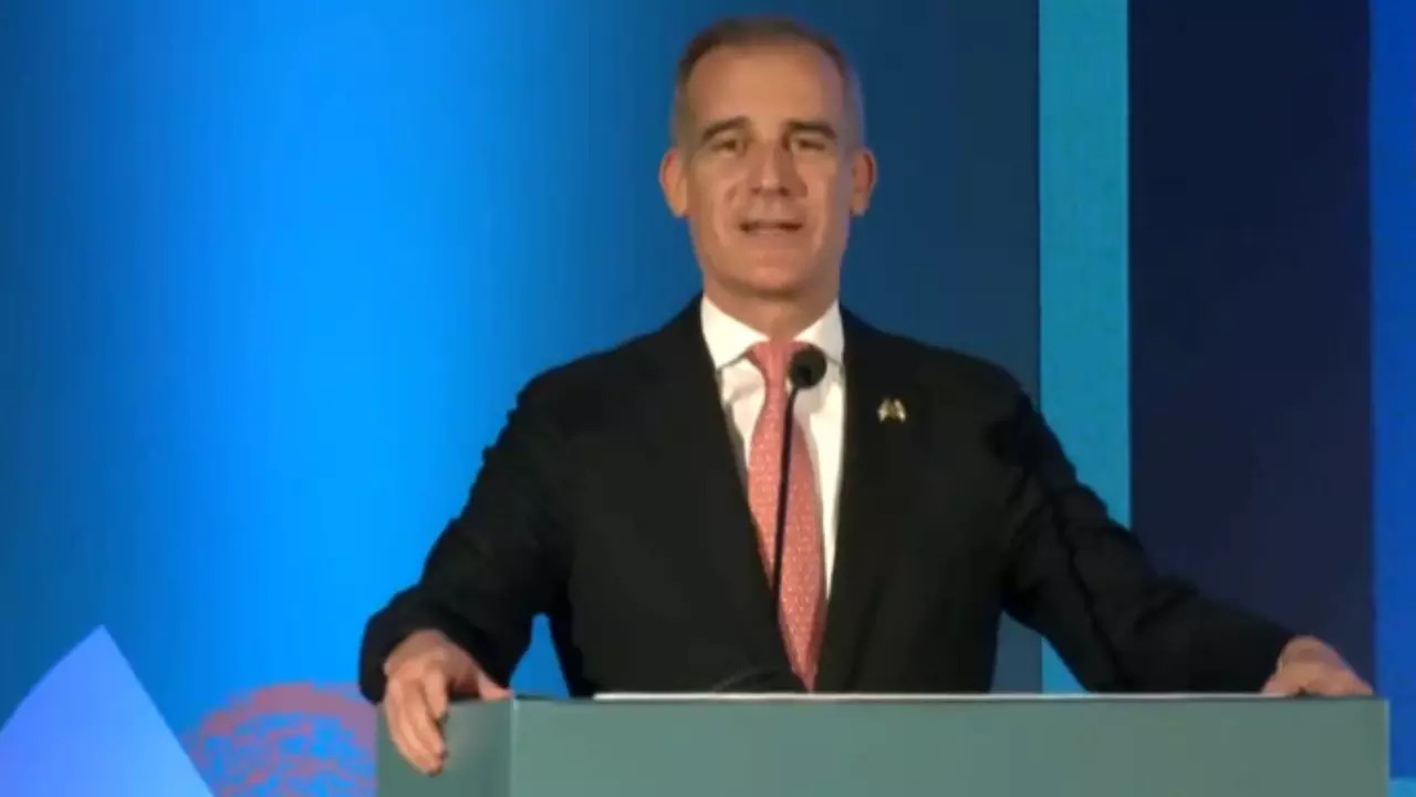 US Ambassador to India Eric Garcetti