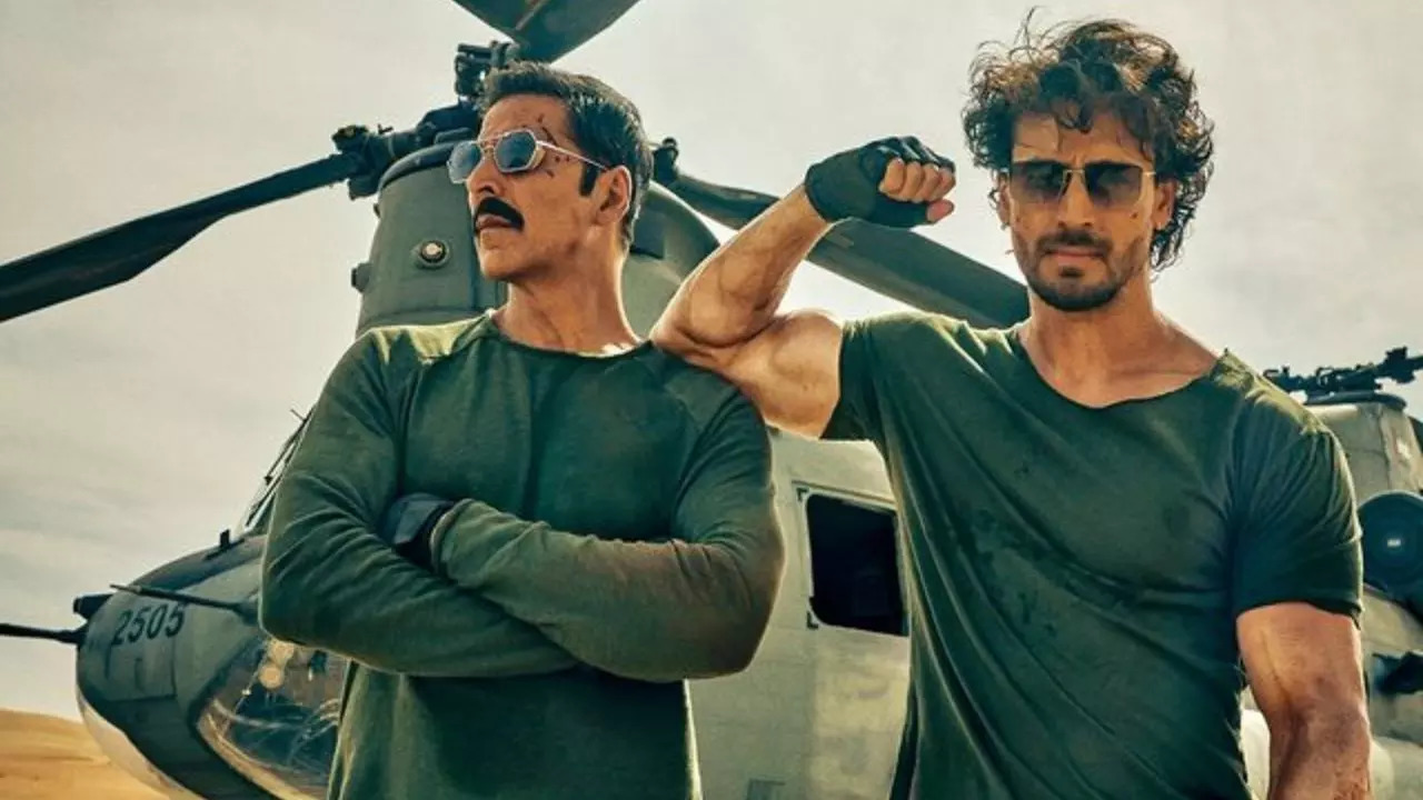 Akshay Kumar and Tiger Shroff