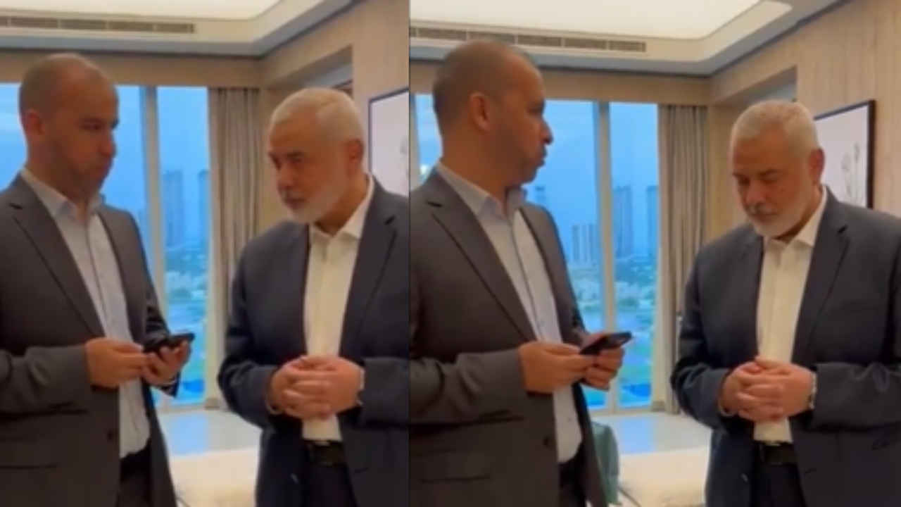 Hamas chief Ismail Haniyeh 