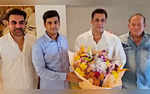 Salman Khan Eids Special PICS With Brother Arbaaz Family At Galaxy Apartments Fans Scream Eid Mubarak Bhaijaan