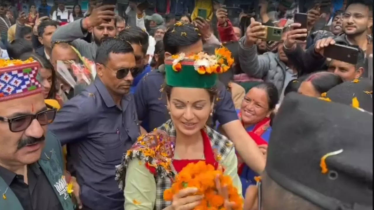 Kangana Ranaut in Manali