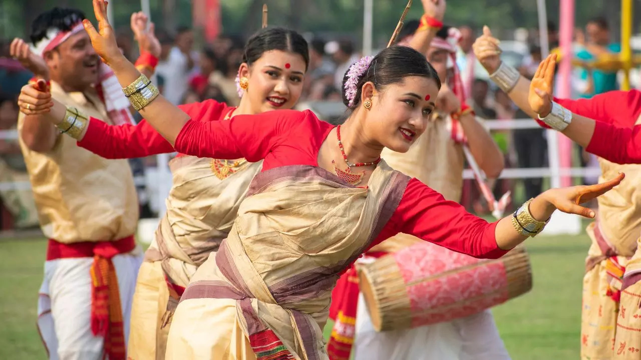 Bohag Bihu celebration in Assam