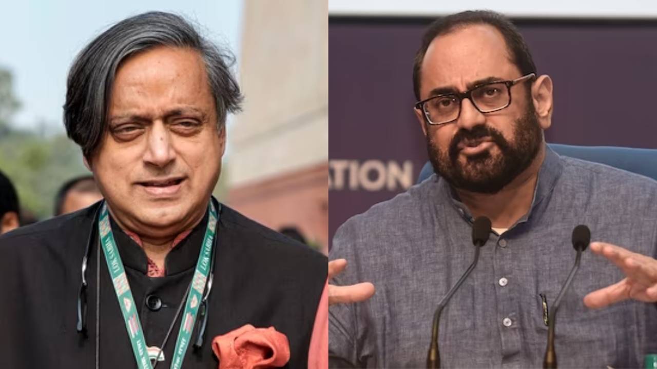 Shashi Tharoor vs Rajeev Chandrasekhar