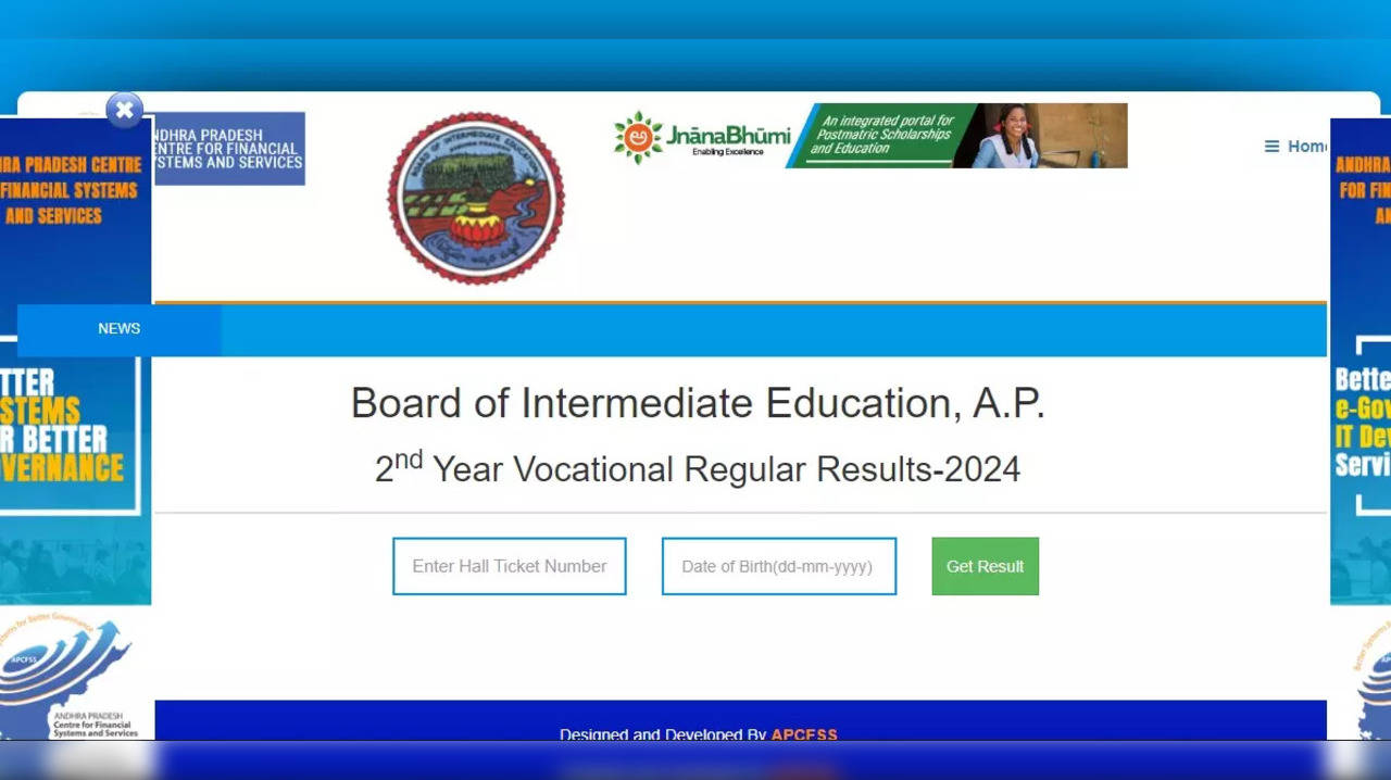 AP Inter Result 2024 Manabadi Highlights OUT  11 on results bieapgovin bieapapcfssin Check AP Inter 1st 2nd Year Results on Manabadi Link