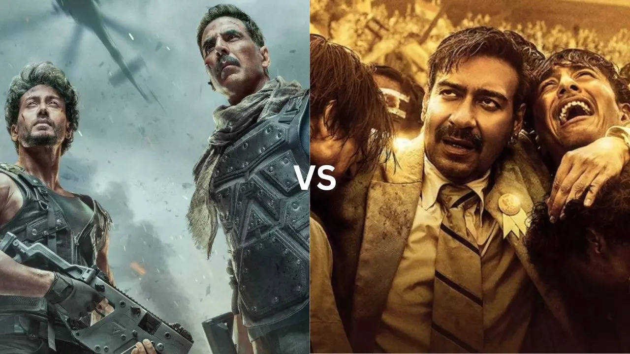 Maidaan vs Bade Miyan Chote Miya Box Office Clash: Akshay Kumar, Tiger Shroff Film BEATS Ajay Devgn Drama On Debut