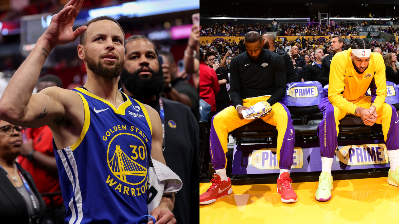 Steph Curry, Lebron James & Anthony Davis