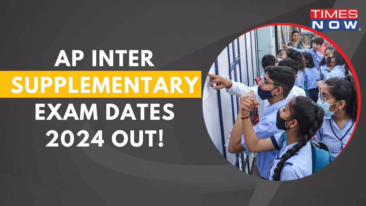 AP Inter Supplementary Exam Dates 2024: AP Intermediate 1st 2nd Year Supply IPASE Exams From May 24