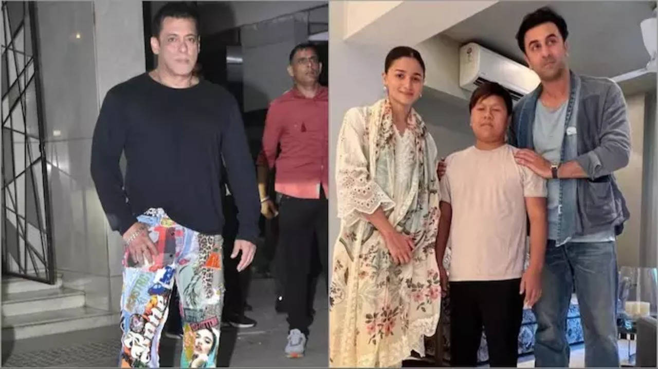 Ranbir Kapoor, Alia Bhatt Unite With Salman Khan For Eid 2024 Celebrations At Galaxy Apartments