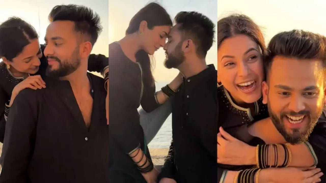 Elvish Yadav-Shehnaaz Gill Get Romantic As They Recreate Dhup Lagdi - Watch