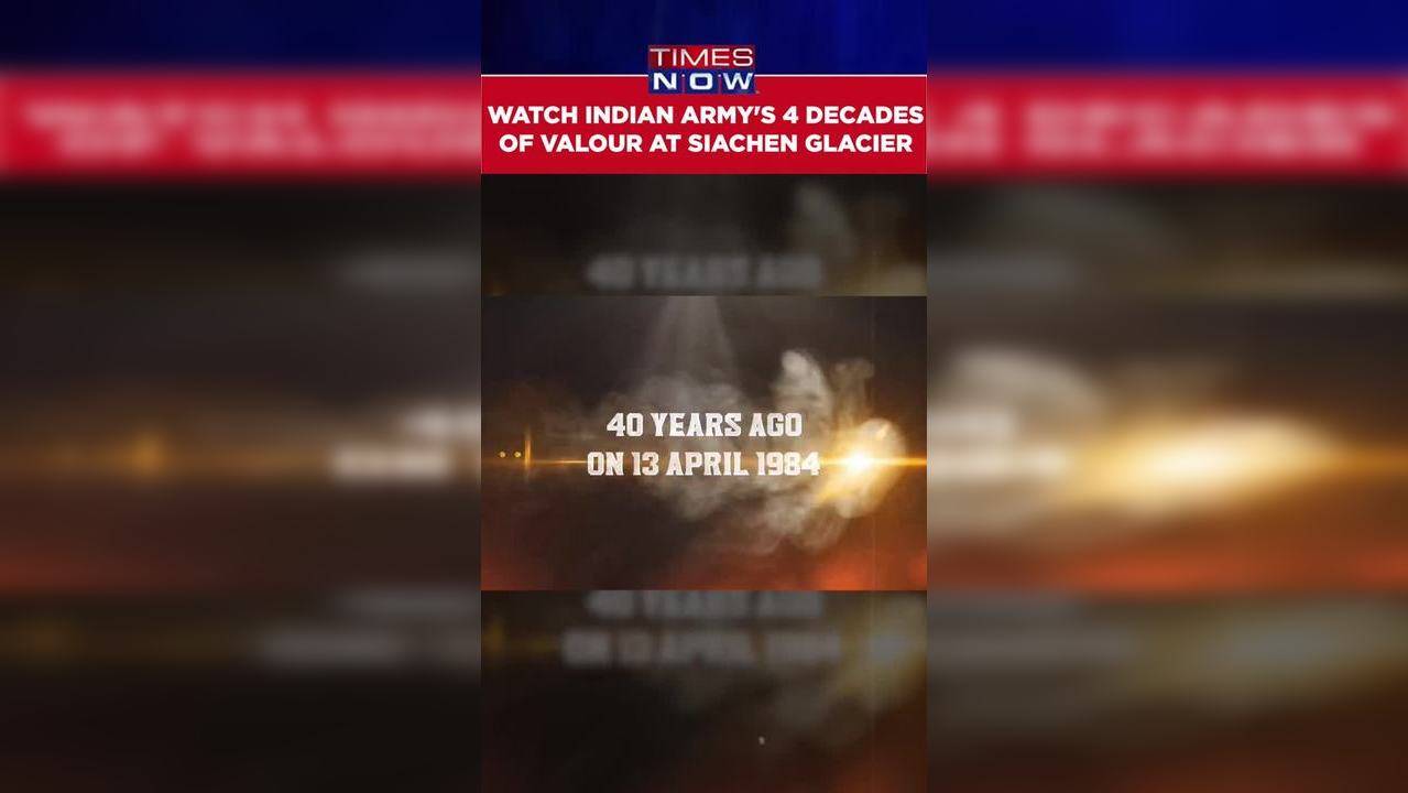 Watch Indian Army Marks 4 Decades Of Presence In Siachen Glacier Under 