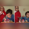 Viral Video Sisters Response to Brother Blowing Cake Candles Leaves Netizens Stunned Watch