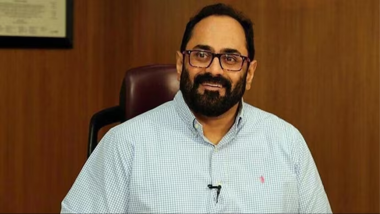 Union Minister Rajeev Chandrasekhar