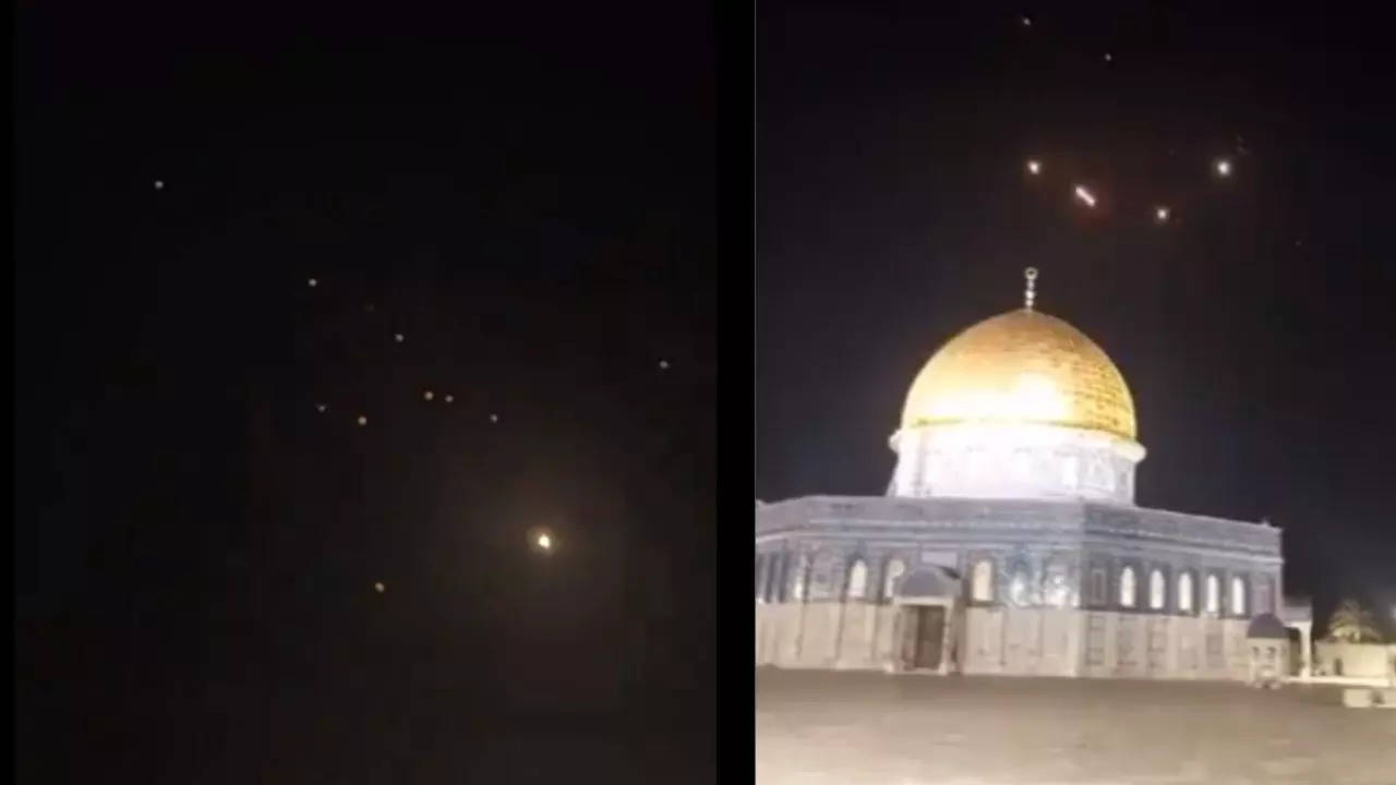 Watch: How Israel Shoots Down Iranian Missiles Over Jerusalem