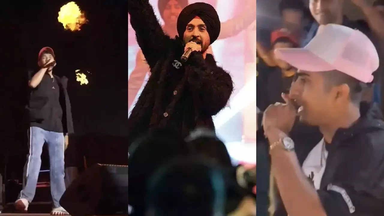 Munawar Faruqui Sings Madari As He Opens Diljit Dosanjh's Concert, MC Stan Raps - Watch