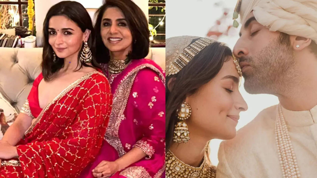 Saasu Mom Neetu Kapoor Gives 'Blessings' To Bahu Alia Bhatt, Son Ranbir Kapoor On Their 2nd Anniversary