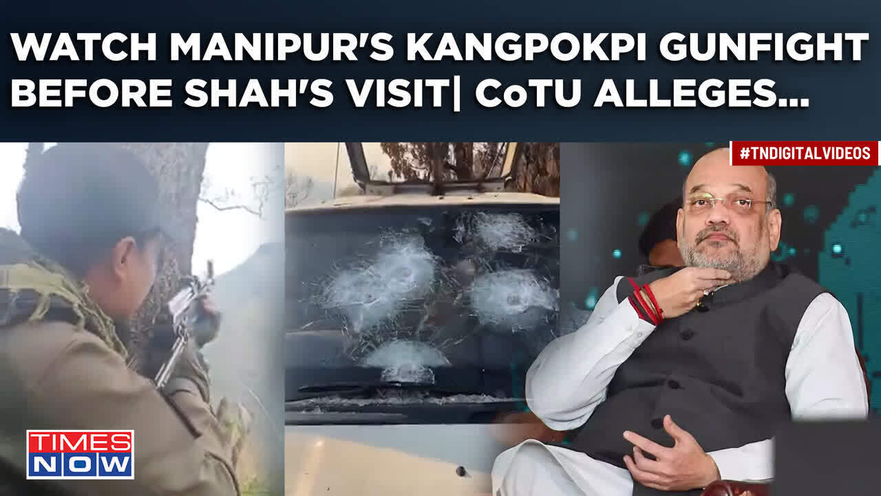 Manipur Kangpokpi Violence Sparks Tensions Tribal Group Ups Ante