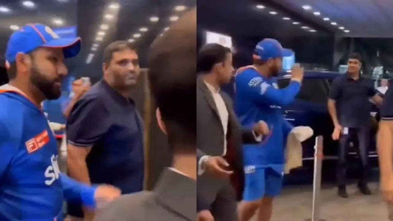 Rohit Sharma's Down To Earth Gesture For Driver Ahead Of CSK vs MI El Classico Draws Massive Praise