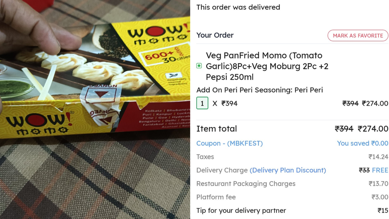 Chennai Man Orders Veg Momos Gets Meat Item Instead.