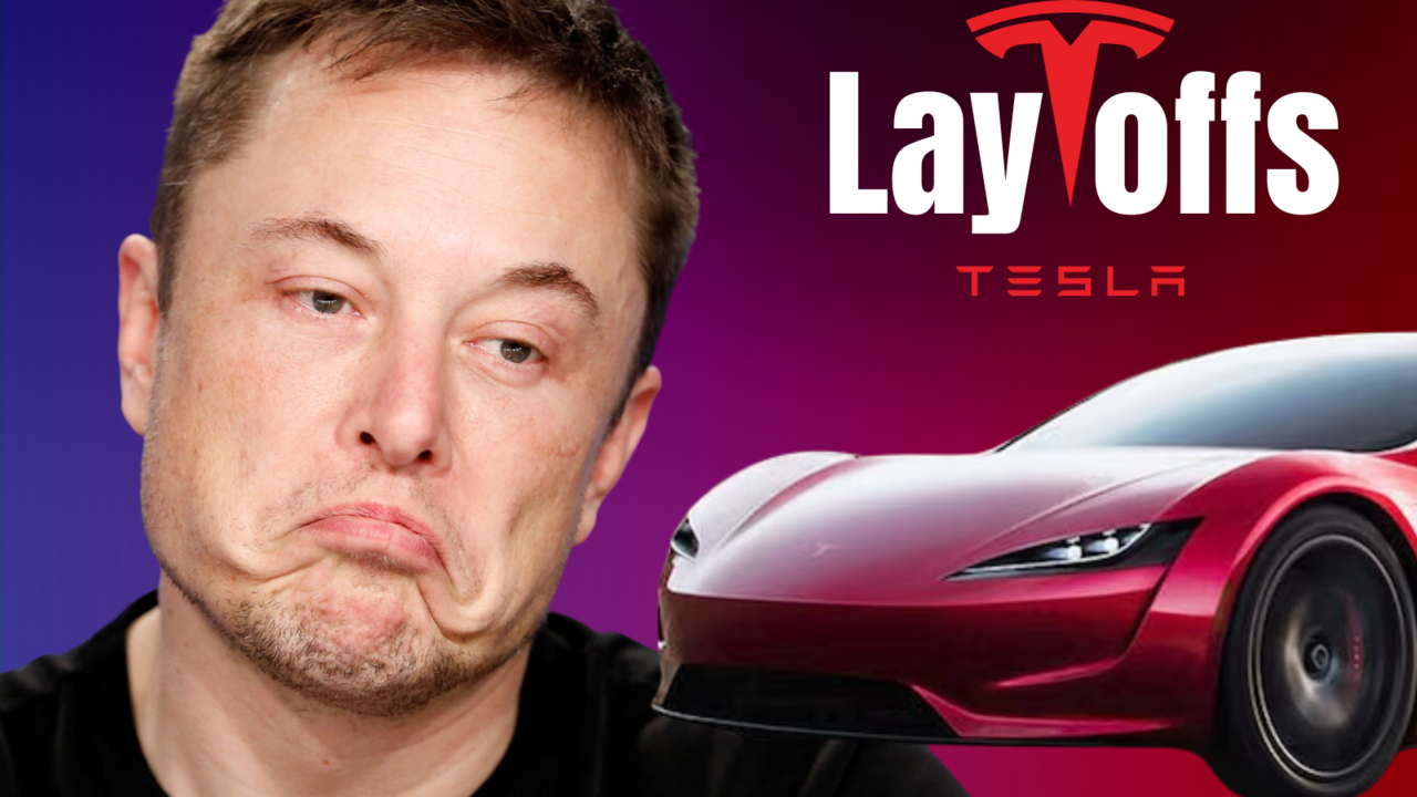 Elon Musk Tesla Layoffs Tesla Layoffs Elon Musk Owned EV Car