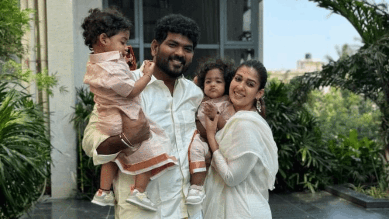 Nayanthara With Her Family