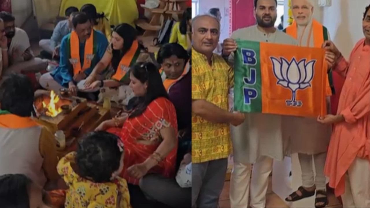 BJP volunteers in Germany organises Havan