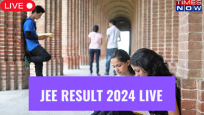 JEE Result 2024 LIVE JEE Mains Result Soon Check Ranking Criteria Top Colleges JEE Advanced Cut Off and More