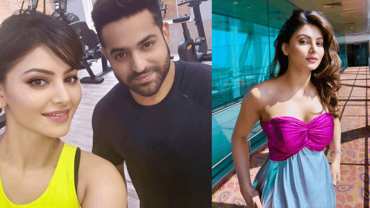 (L)The Selfie That Urvashi Posted With Jr NTR