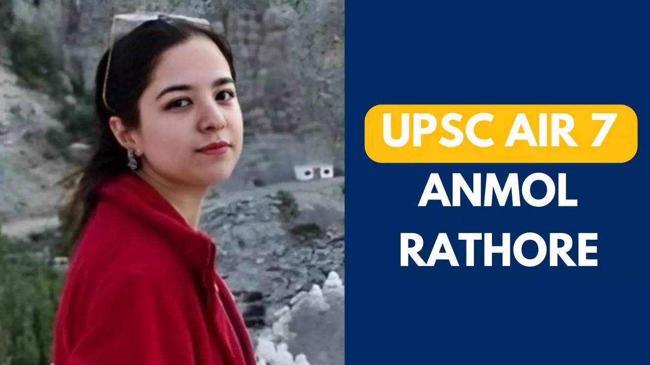 UPSC Topper 2023: Jammu and Kashmir's Anmol Rathore Tops UPSC Results ...