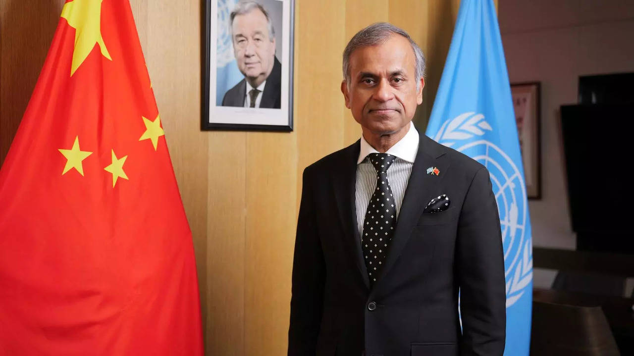 Siddharth Chatterjee is the head of the UN in China