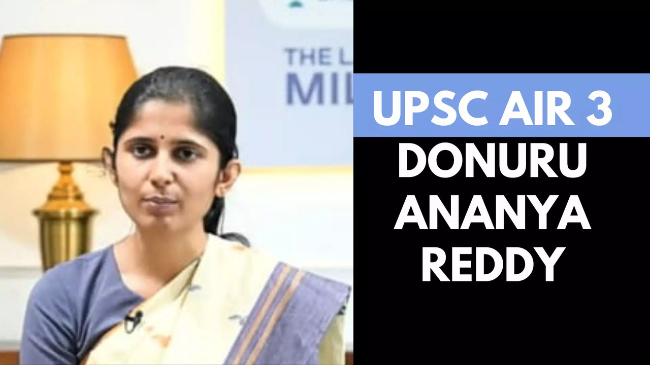 UPSC Result 2023 Topper: Ananya Reddy of Delhi's Miranda House Tops Among Female, Gets AIR #3 in UPSC CSE