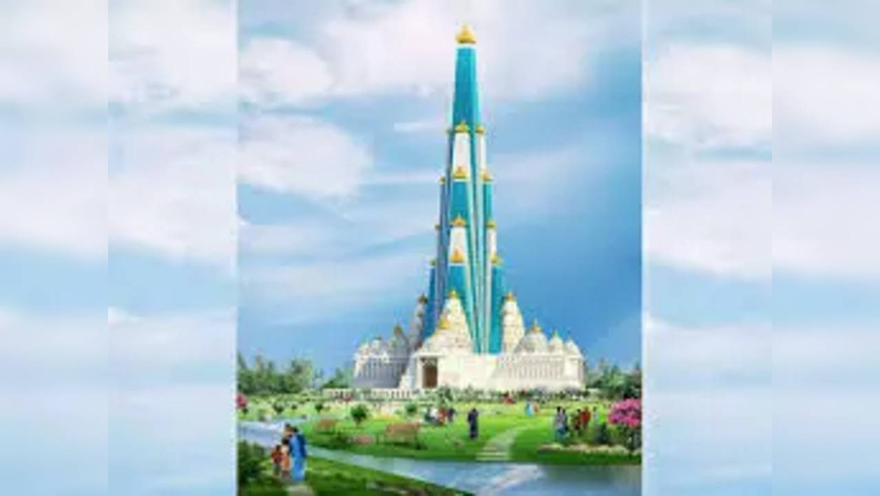 Vrindavan Chandrodaya Mandir the tallest temple in the world