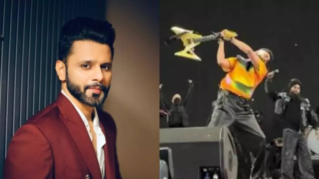 Rahul Vaidya BASHES AP Dhillon For Breaking Guitar On Coachella Stage: 'Unfortunate Behaviour'