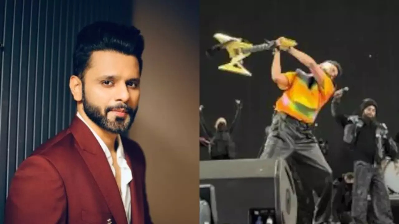 Rahul Vaidya BASHES AP Dhillon For Breaking Guitar On Coachella Stage: 'Unfortunate Behaviour'