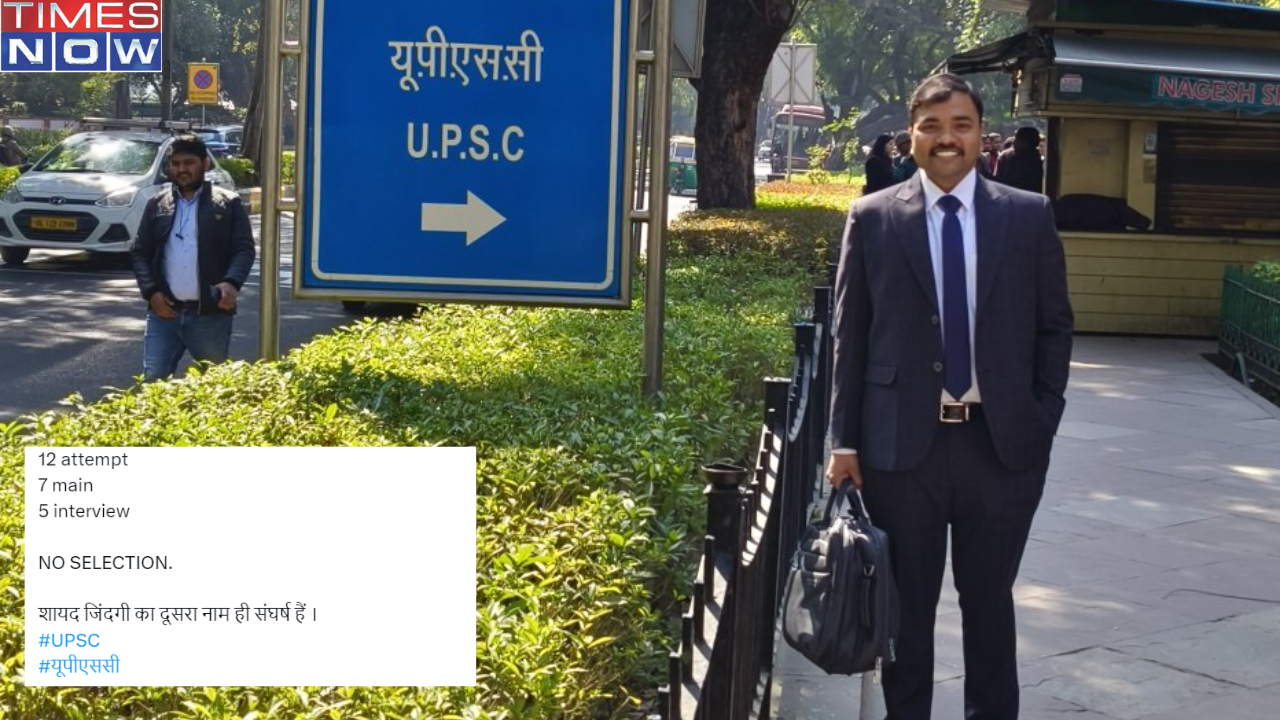 UPSC Aspirant's Post After Failing 12th Attempt Goes Viral