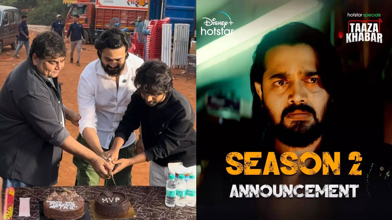 It's A Wrap For Bhuvan Bam On Taaza Khabar Season 2! See Pics