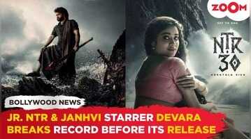 Jr NTR Janhvi Kapoors Devara Part 1 sets new record pre-release