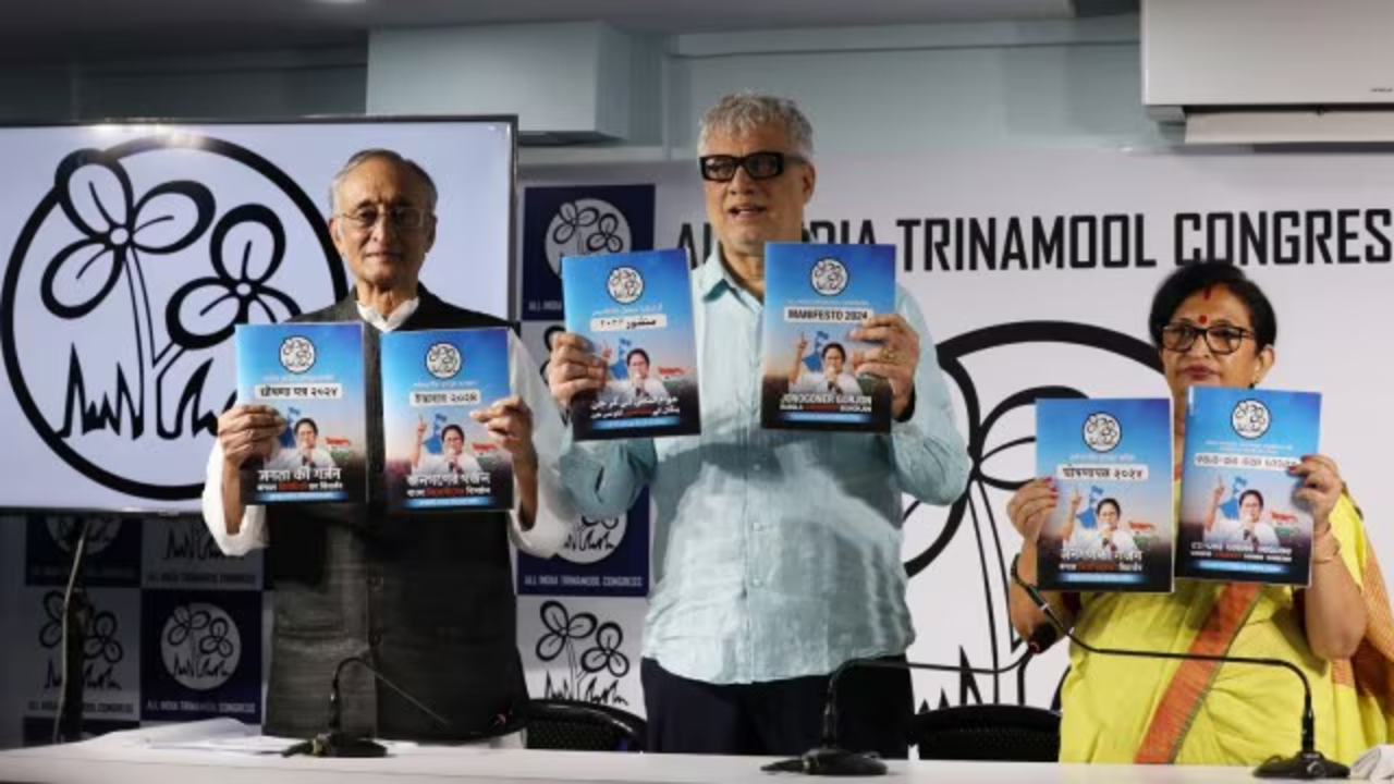 TMC released its manifesto for Lok Sabha elections today